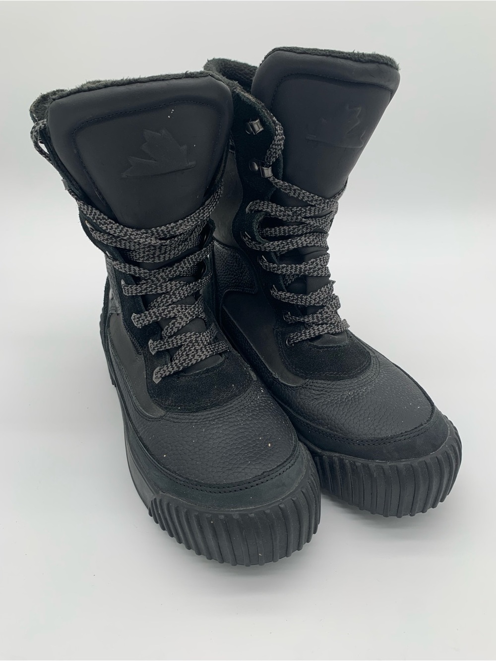 Pajar Men’s Black Lace-Up Winter Boots
